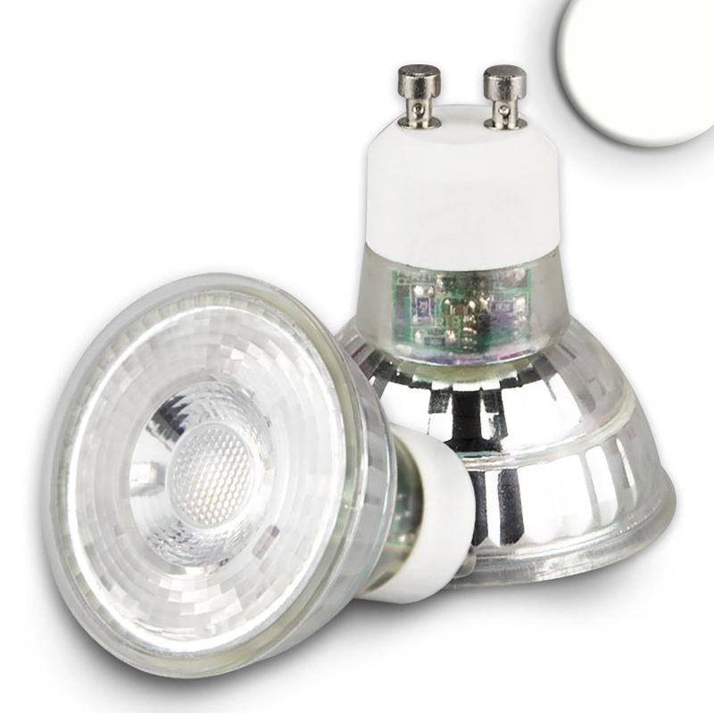 GU10 LED spotlight 5W, 45°, prismatic, neutral white, CRI90