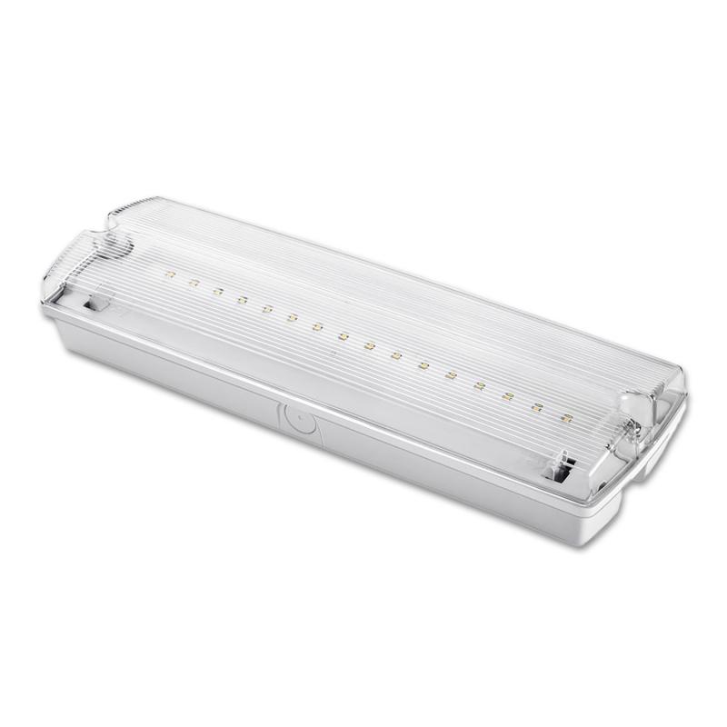 LED emergency light/escape route light UNI4 Autotest 4W, IP65, X0AEFG180