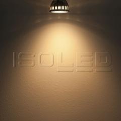 GU10 LED spotlight 5.5W COB, 70°, warm white, dimmable