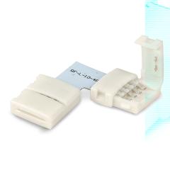 Clip-Eck-Verbinder (max. 5A) C1-410 für 4-pol. IP20 Flexstripes mit Breite 10mm, Pitch >12mm