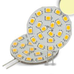 G4 LED 21SMD, 3W, warm white, pin on side