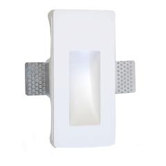 plaster wall recessed light, oblong, MR11/GU4, small design style