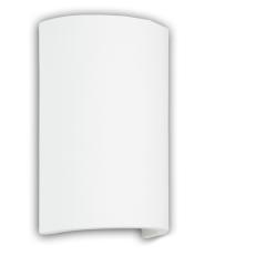 LED plaster wall light 2x3W, UP&DOWN, round, warm white