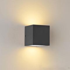 Wall light Up&Down2xGX53, IP44, anthracite, excl. illuminant