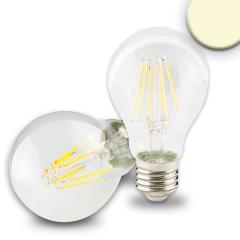 E27 LED bulb, 5W, CLEAR, warm white, dimmable