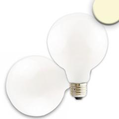 E27 LED Globe G95, 8W, 360°, milky, warm white, dimmable