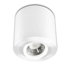 Ceiling light round for GU10/MR16, aluminum white, excl. bulbs