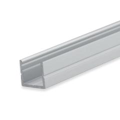 LED Aufbauprofil SURF8 Aluminium eloxiert, 200cm