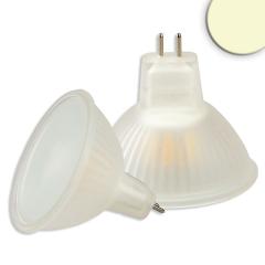 MR16 LED spotlight 3.5W, 270°, opal, warm white