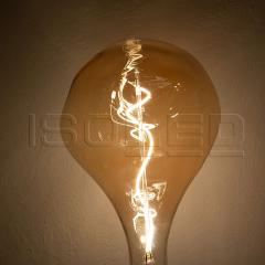 E27 Vintage Line LED decorative bulb 165, 4W ultrawarm white, glass amber, dimmable