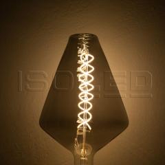 E27 Vintage Line LED decorative bulb 150, 6W ultrawarm white, glass smoky, dimmable