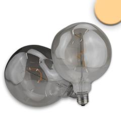 E27 Vintage Line LED decorative bulb 125, 4W ultrawarm white, glass smoky, dimmable