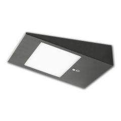 LED SOLAR wall light with HF motion and brightness sensor, 2W, IP54, warm white