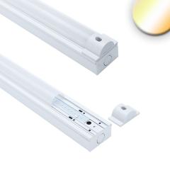 LED Balkenleuchte 40W, IP42, ColorSwitch 3000|4000|6000K, weiß, 150cm