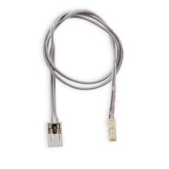MiniAMP male plug to clip cable connector (max. 3A) for 2-pin IP20 strips with 8mm PCB