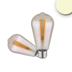 E27 Vintage Line LED ST64 illuminant 7W warm white, glass amber