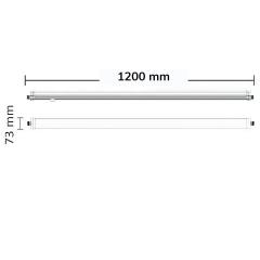 LED Linearleuchte Professional 120cm 35W, IP66, neutralweiß
