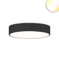 LED ceiling light, DIA 60cm, black, 52W, ColorSwitch 3000|3500|4000K, dimmable