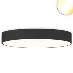 LED ceiling light, DIA 100cm, black, 160W, ColorSwitch 3000|3500|4000K, dimmable