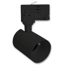 3-PH track adapter Mini for GU10 spots, black