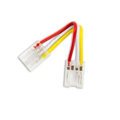Clip corner connector Universal (max. 5A) for all 3-pin IP20 flexstripes with width 10mm (NO7)