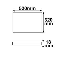 Infrarot-Panel PREMIUM Professional 145, 320x520mm, 137W