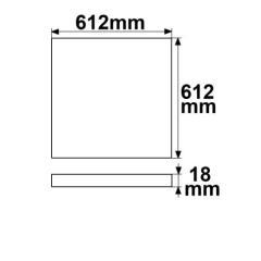 Infrarot-Panel PREMIUM Professional 320, 612x612mm, 305W